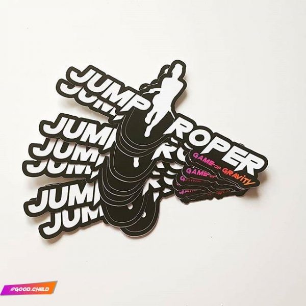 sticker jump roper game of gravity™ - goodchild jump rope 2