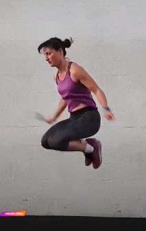 montées de genoux - erreur double unders - goodchild jump rope