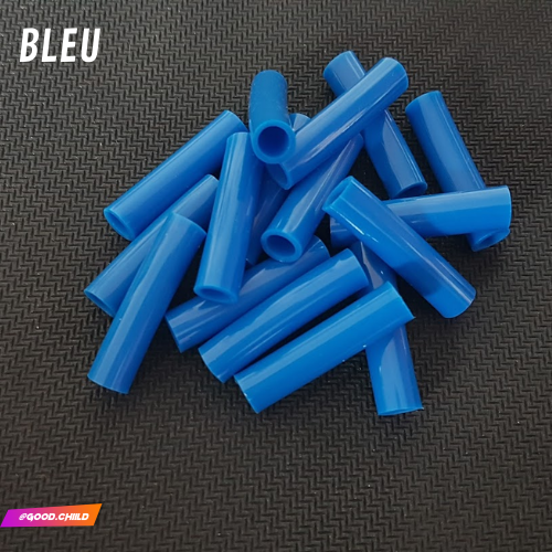 perles plastique corde à sauter lot bleu - alsace