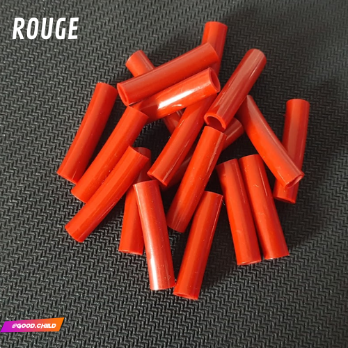 perles plastique corde à sauter lot rouge - alsace