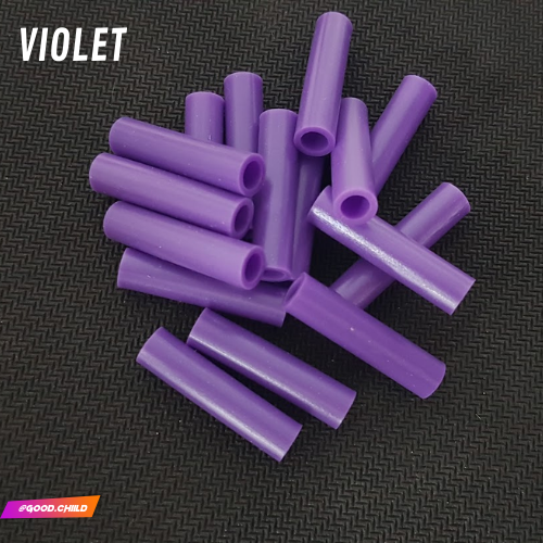 perles plastique corde à sauter lot violet - alsace