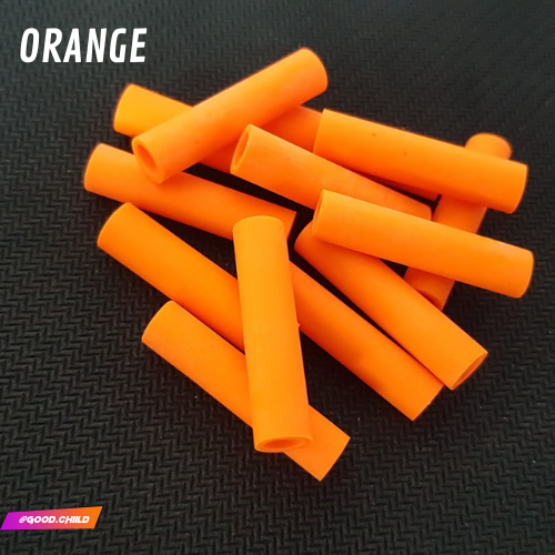 perles plastique corde à sauter lot orange - alsace