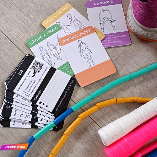 jeu de cartes corde à sauter freestyle fitness - fanny goodchild alsace