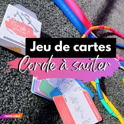 jeu de cartes séances corde à sauter freestyle fitness - goodchild jump rope