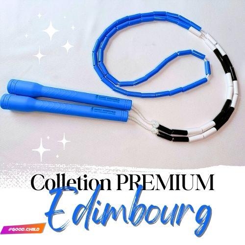Corde à sauter perles premium Edimbourg - Fanny Goodchild Alsace - Bleu (2)