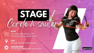 Stage corde à sauter marckolsheim (alsace) - fitness et double unders