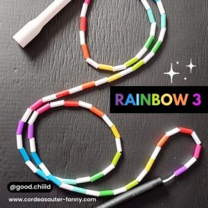 Rainbow 3 - corde perles fanny goodchild jump rope alsace