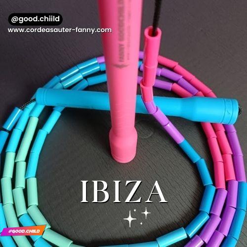 Ibiza - corde à sauter perles rigides - goodchild jump rope alsace
