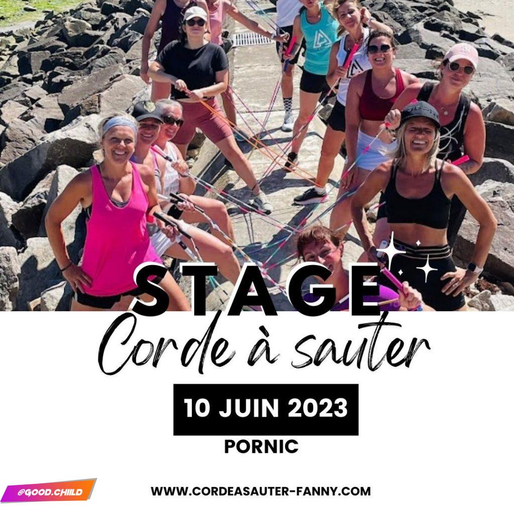 Stage corde à sauter Pornic - juin 2023 - Fanny goodchild jump rope freestyle