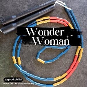 corde à sauter Wonder Woman - goodchild jump rope alsace