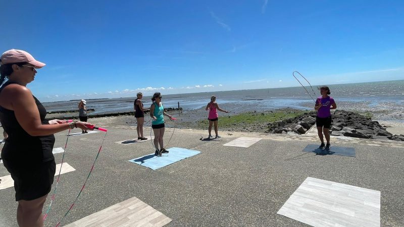 Apprentissage corde à sauter freestyle