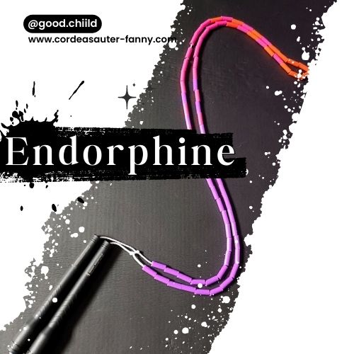 Corde à sauter perles - endorphine - Goodchild jump rope alsace