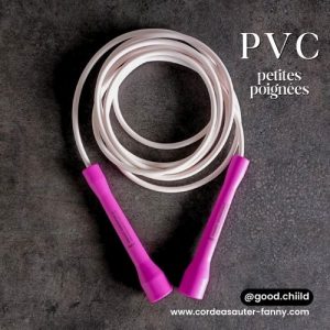 Corde à sauter PVC – petites poignées