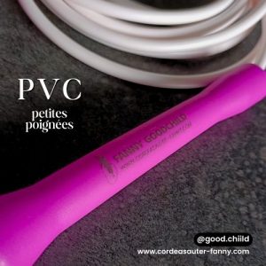 Corde à sauter PVC – petites poignées
