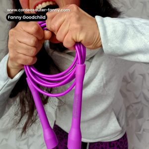 Corde à sauter PVC (petites) – violet