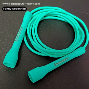 Corde à sauter PVC (petites) – turquoise