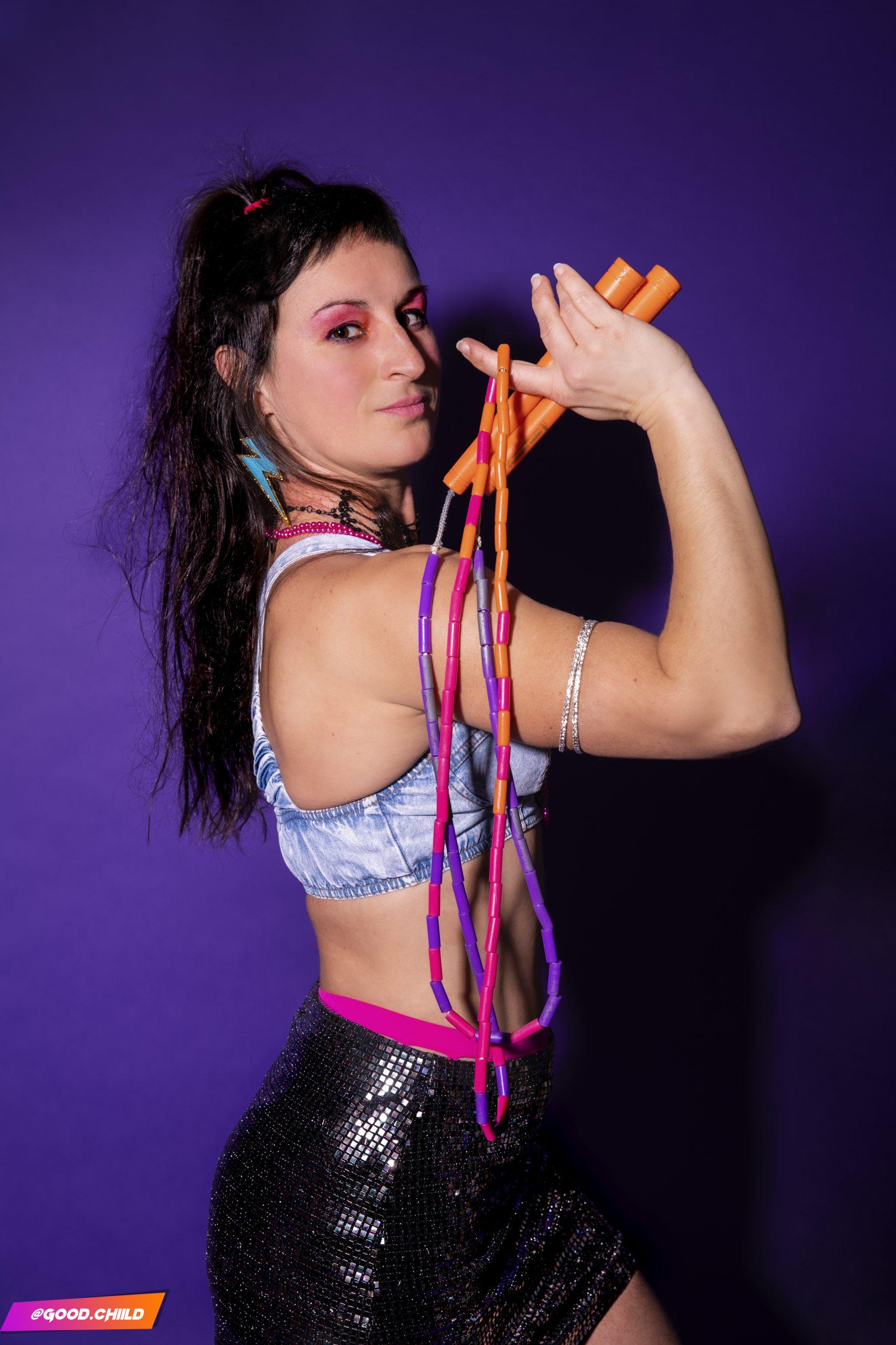 Fanny Bonenfant (Goodchild) coach sportive et performeuse corde à sauter burlesque (alsace - colmar)