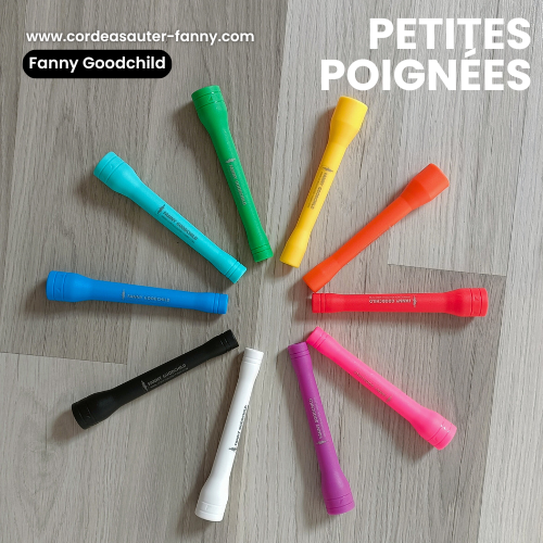 Petite poignée (courte) à l'unité - fanny goodchild - corde à sauter alsace