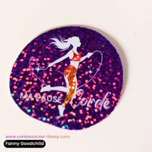 Sticker Ma Pause Corde holographique